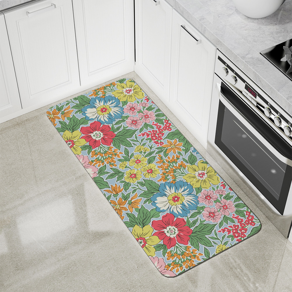Kitchen Floor Mats – Vintage Liberty Style Ditsy Floral Print