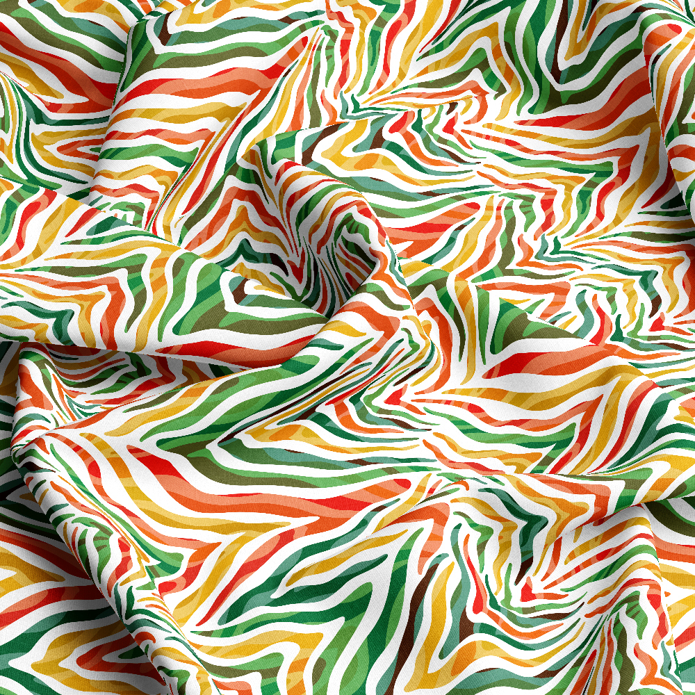 Abstract Freehand Creative Paint Pattern – Custom Print Fabrics