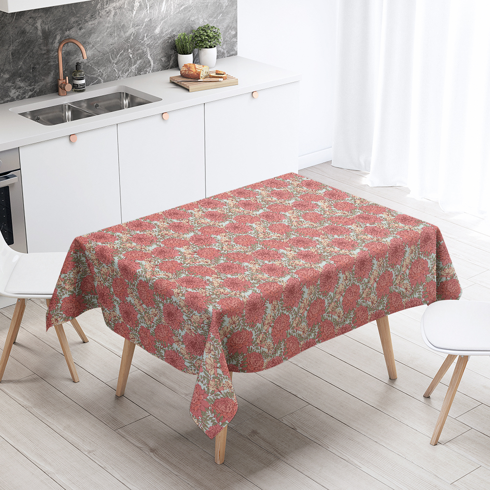 Tablecloth – Fresh Spring Flora Tablecloth featuring Mixed Meadow Grasses