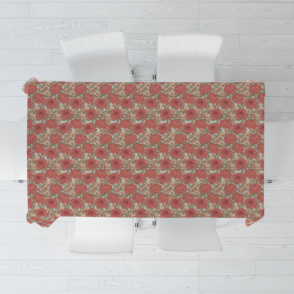 Tablecloth – Fresh Spring Flora Tablecloth featuring Mixed Meadow Grasses