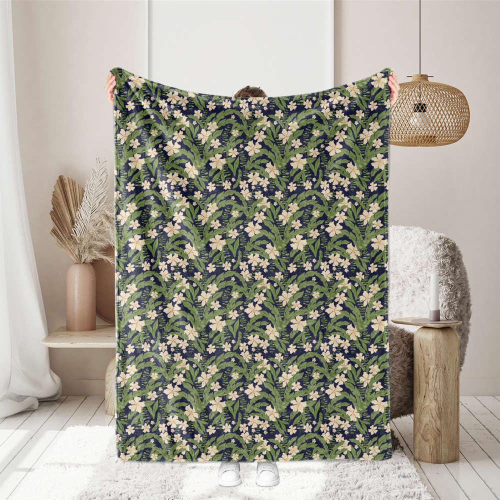 Abstract Vintage Beautiful Liberty Floral Fabric with Modern Botanical Floral – Custom Print Fabrics