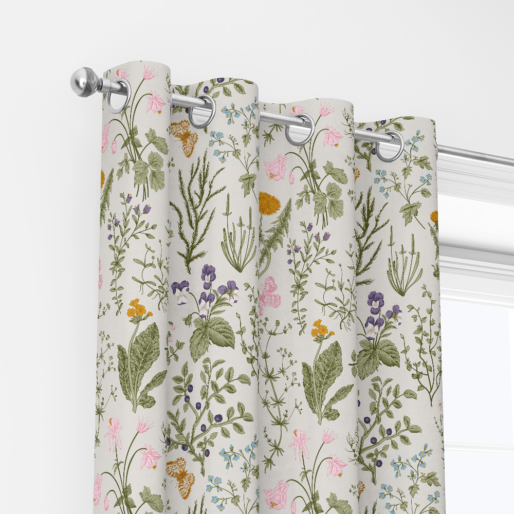 Curtain – Herbal Wildflower Butterfly Garden Botanical