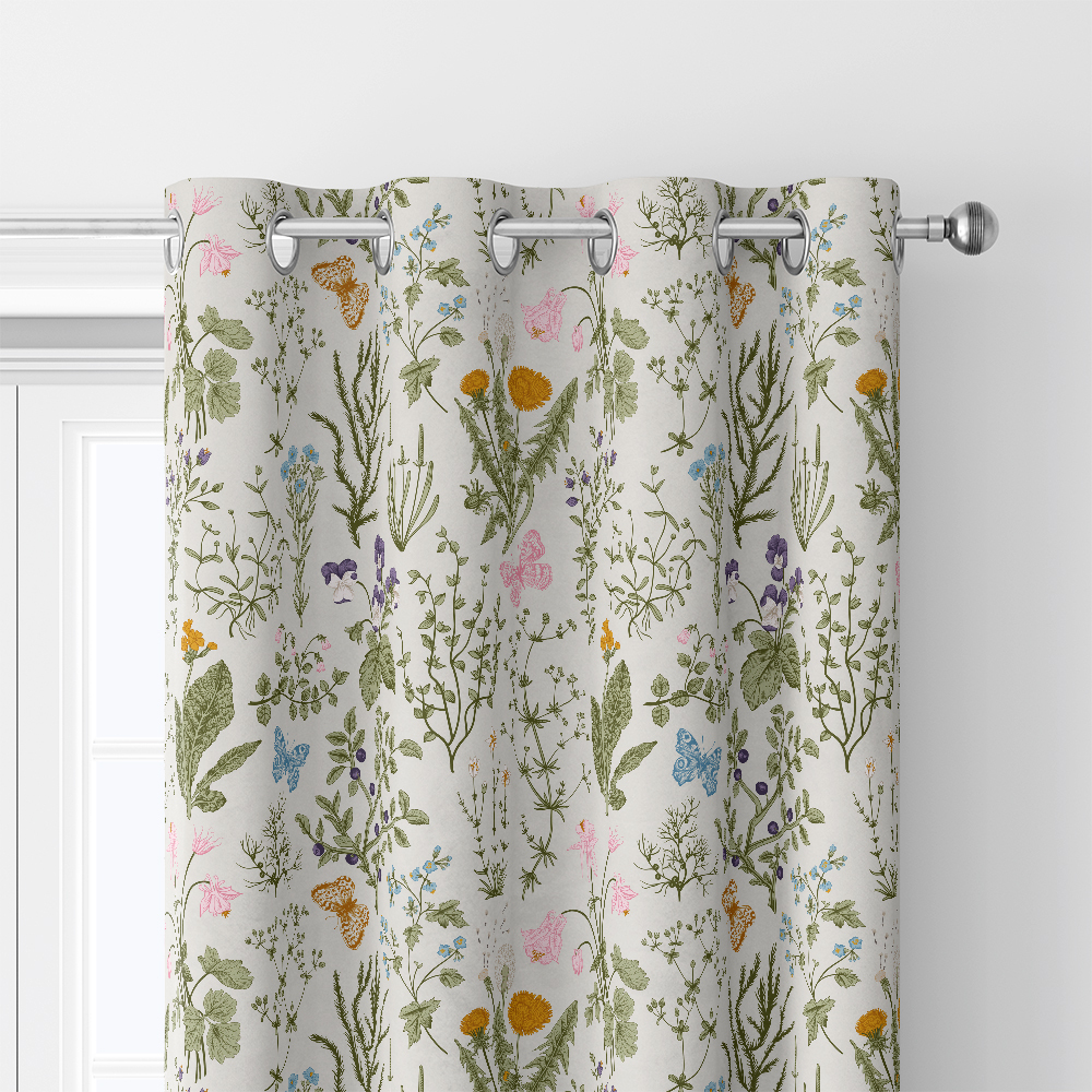 Curtain – Herbal Wildflower Butterfly Garden Botanical