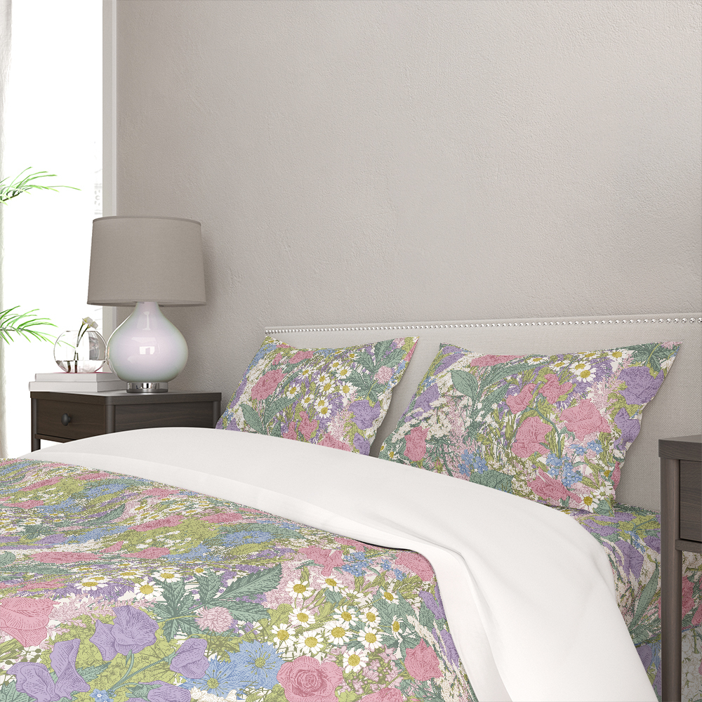 Bedding Set – Summer Wildflower Rustic Meadow Floral