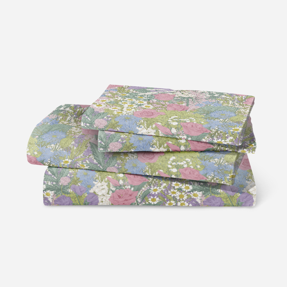 Bedding Set – Summer Wildflower Rustic Meadow Floral