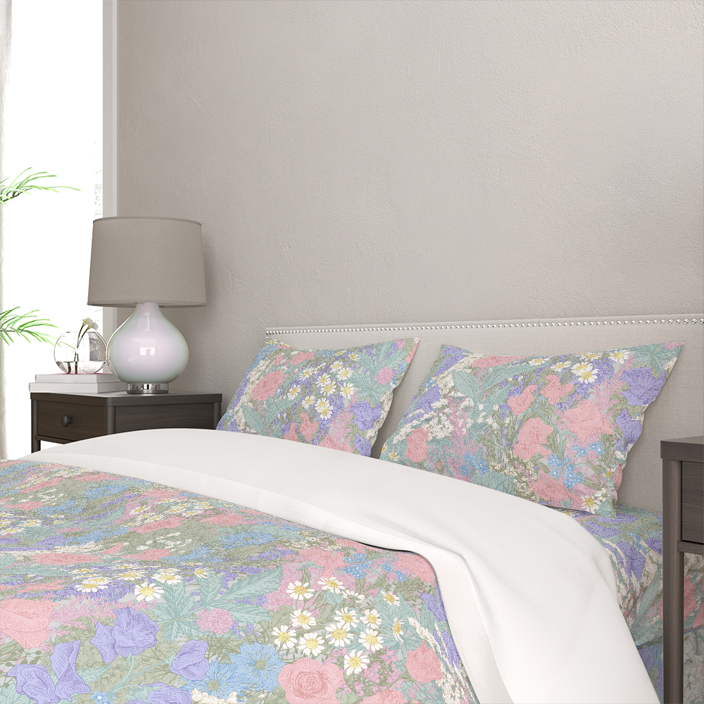 Bedding Set – Summer Wildflower Rustic Meadow Floral