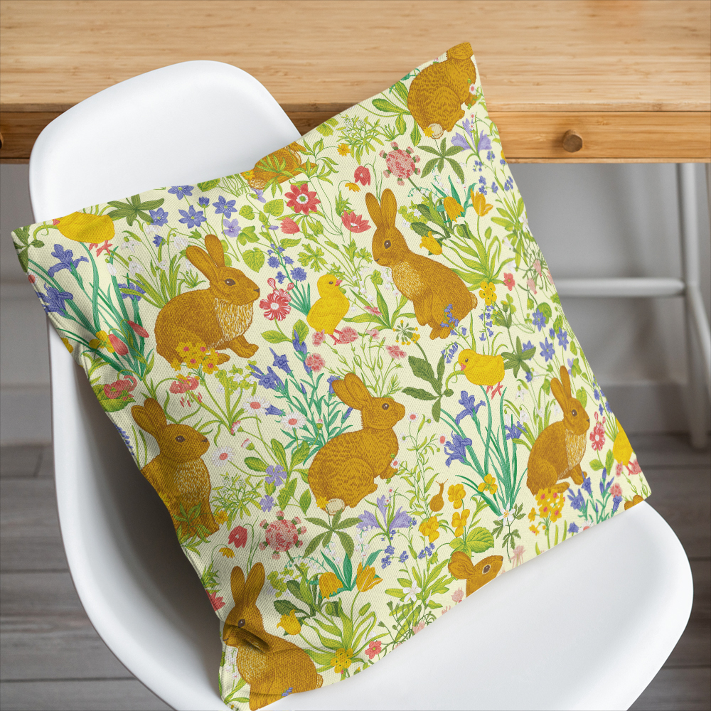 Throw Pillow – Autumn Vibe Fruit, Berry and Flowers