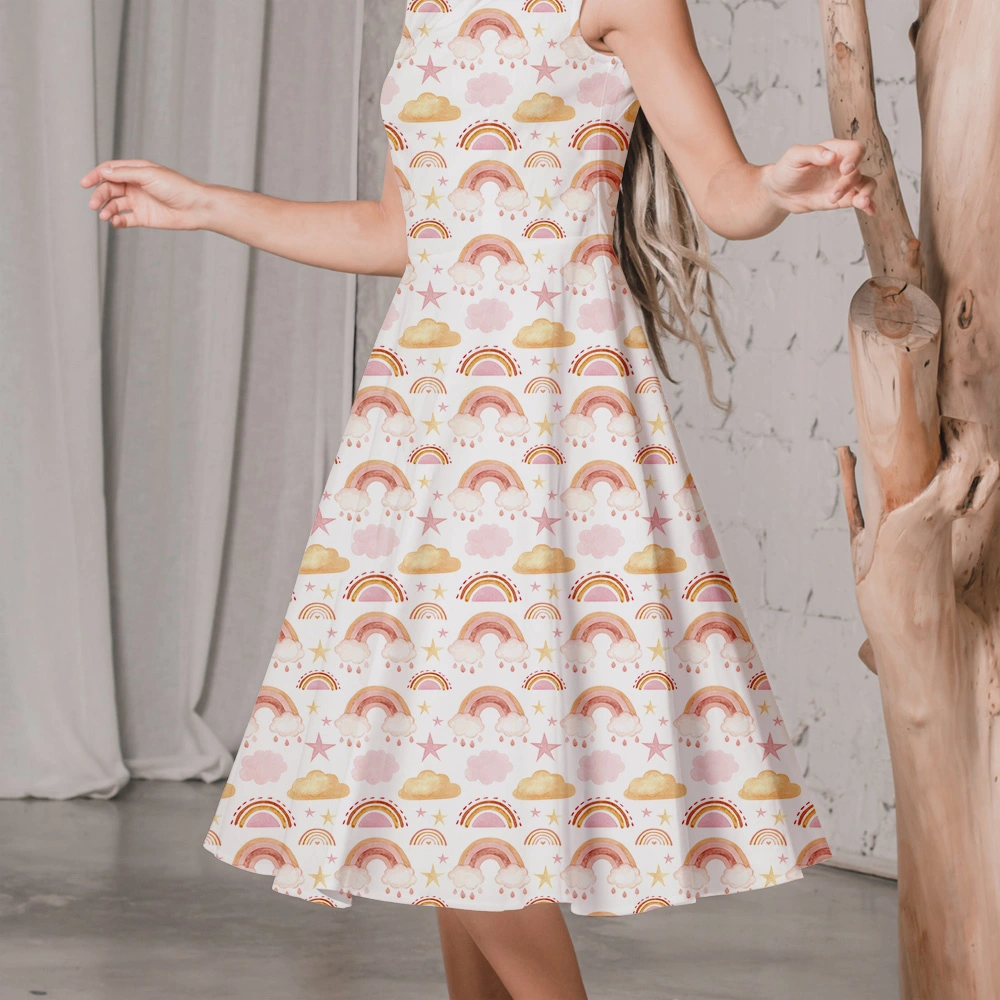 cute dress fabric Kids Tres Belle Dress Sewing Pattern