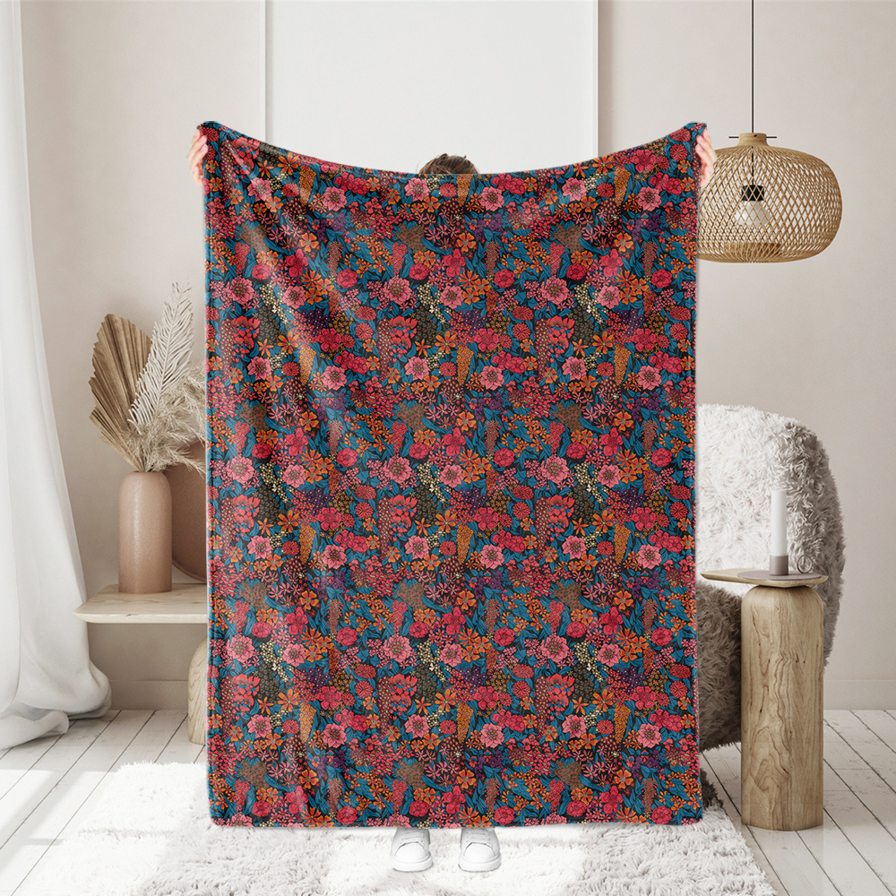 Multi Colorways Liberty Floral Seamless Printing Service - Unique Patterns at Prinstitch