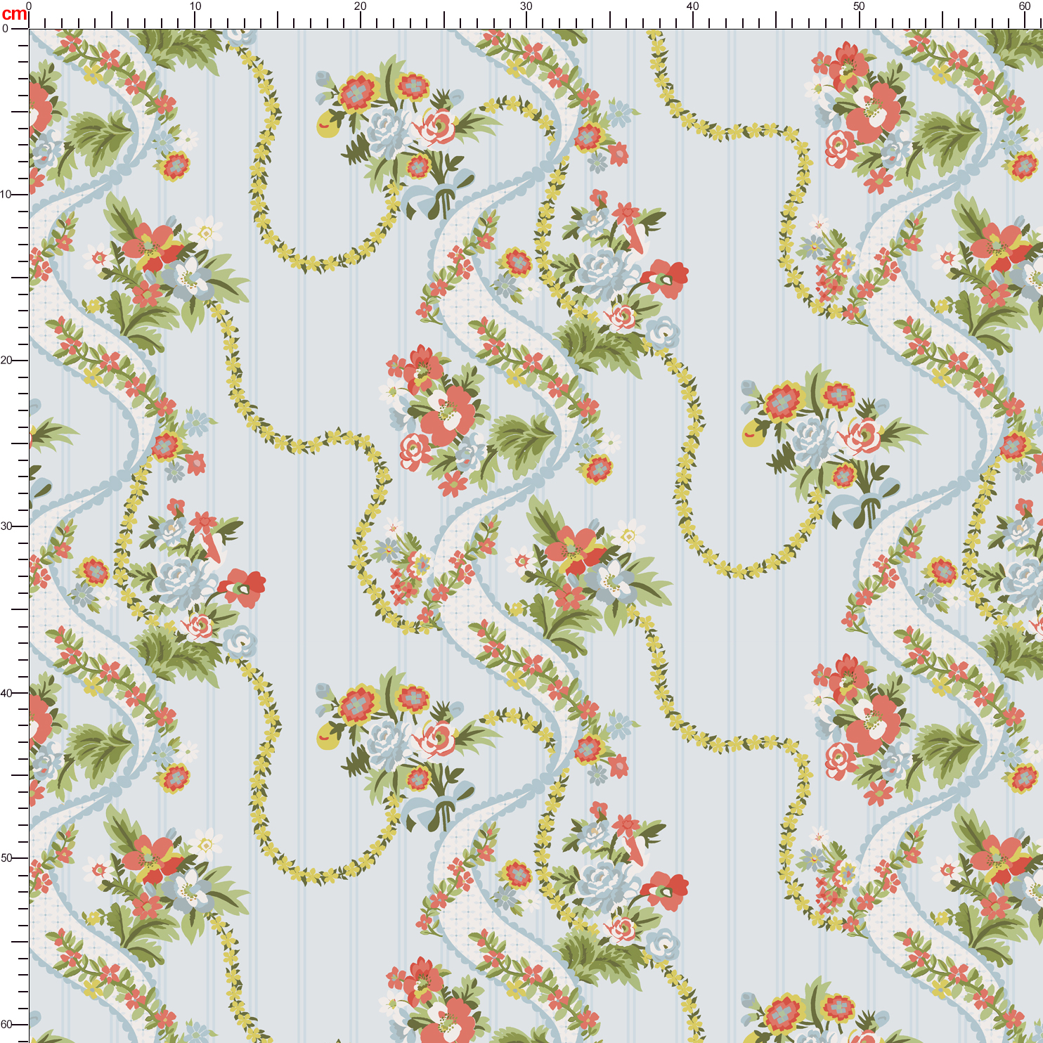 Multi Colorways Liberty Floral Custom Seamless Prints - Personalized Printing by Prinstitch