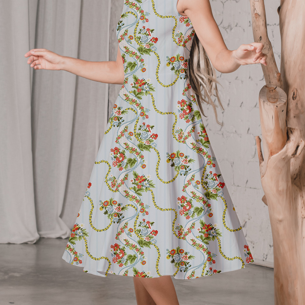 Multi Colorways Liberty Floral Custom Seamless Prints - Personalized Printing by Prinstitch