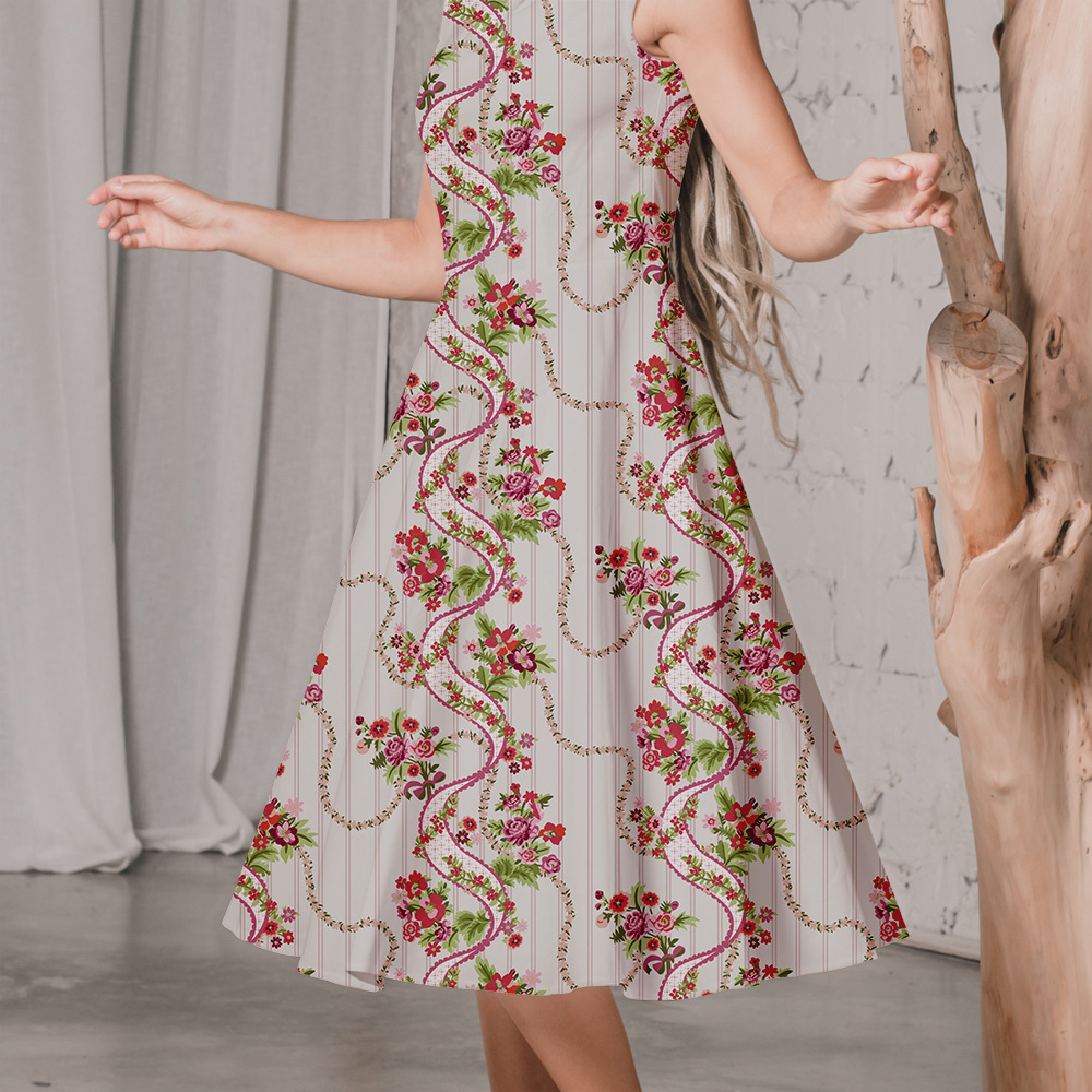 Multi Colorways Liberty Floral Custom Seamless Prints - Personalized Printing by Prinstitch