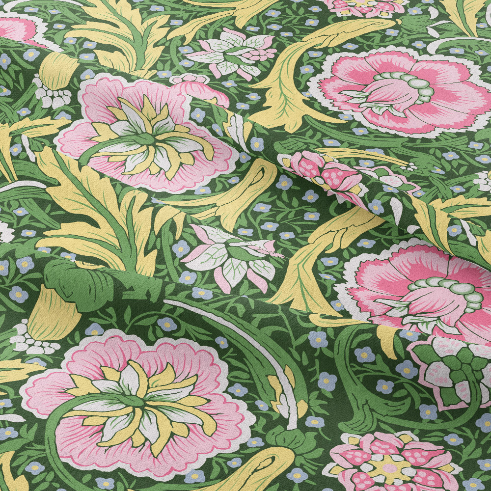 Multi Colorways Seamless Liberty Floral Custom Printing Service - Perfect for Unique Projects