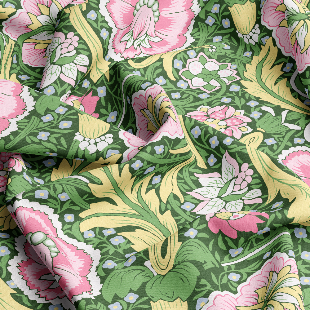 Multi Colorways Seamless Liberty Floral Custom Printing Service - Perfect for Unique Projects