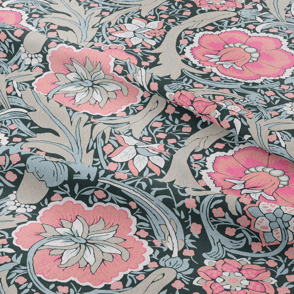 Multi Colorways Seamless Liberty Floral Custom Printing Service - Perfect for Unique Projects
