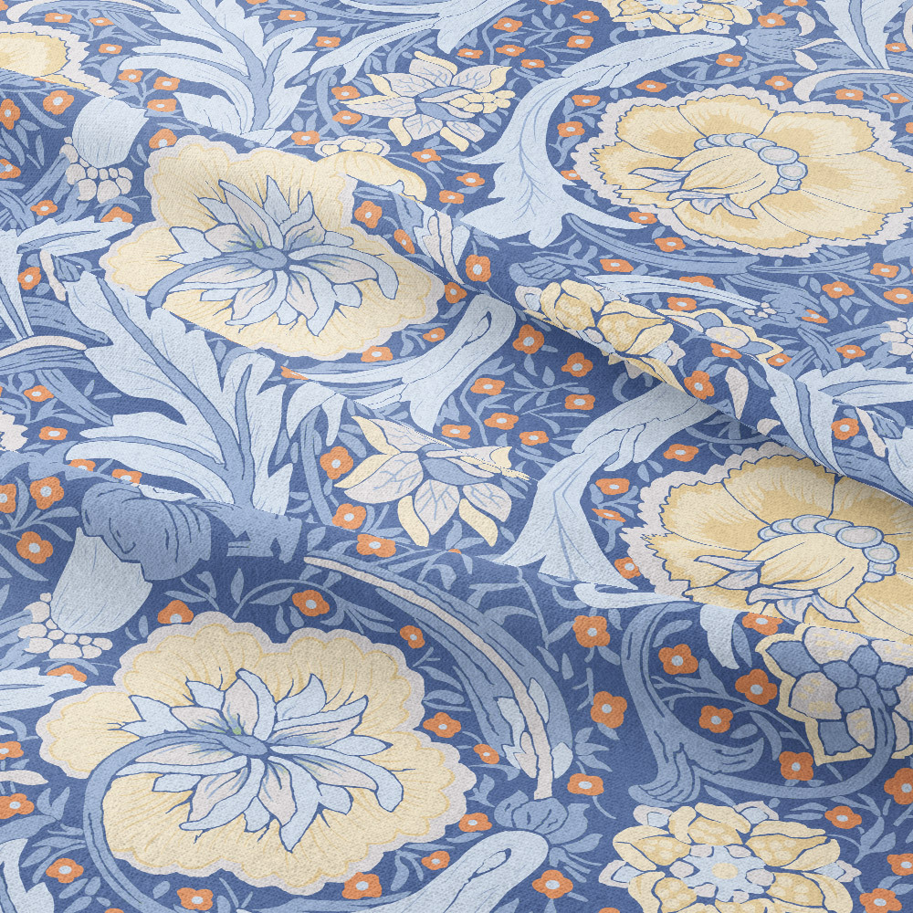 Multi Colorways Seamless Liberty Floral Custom Printing Service - Perfect for Unique Projects