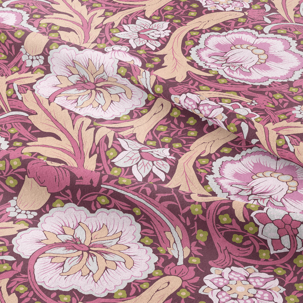 Multi Colorways Seamless Liberty Floral Custom Printing Service - Perfect for Unique Projects