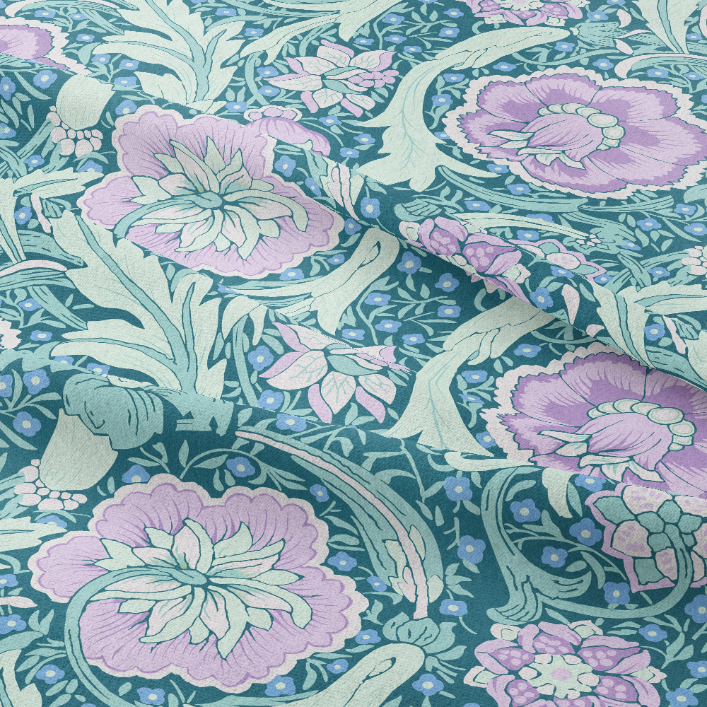 Multi Colorways Seamless Liberty Floral Custom Printing Service - Perfect for Unique Projects