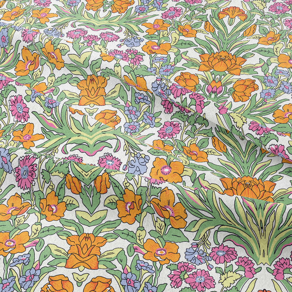 Multi Colorways Liberty Floral Seamless Print Patterns - Tailored Fabric Service by Prinstitch