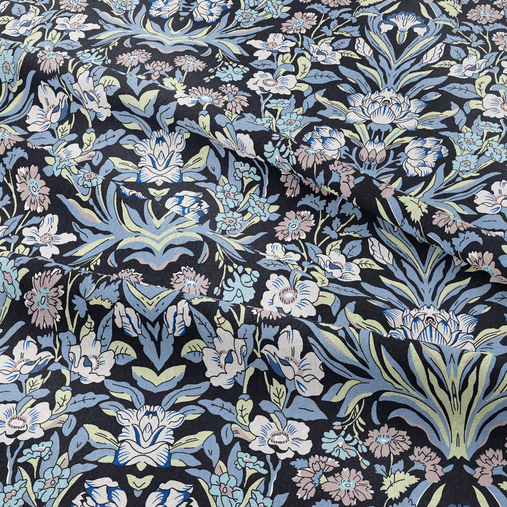 Multi Colorways Liberty Floral Seamless Print Patterns - Tailored Fabric Service by Prinstitch