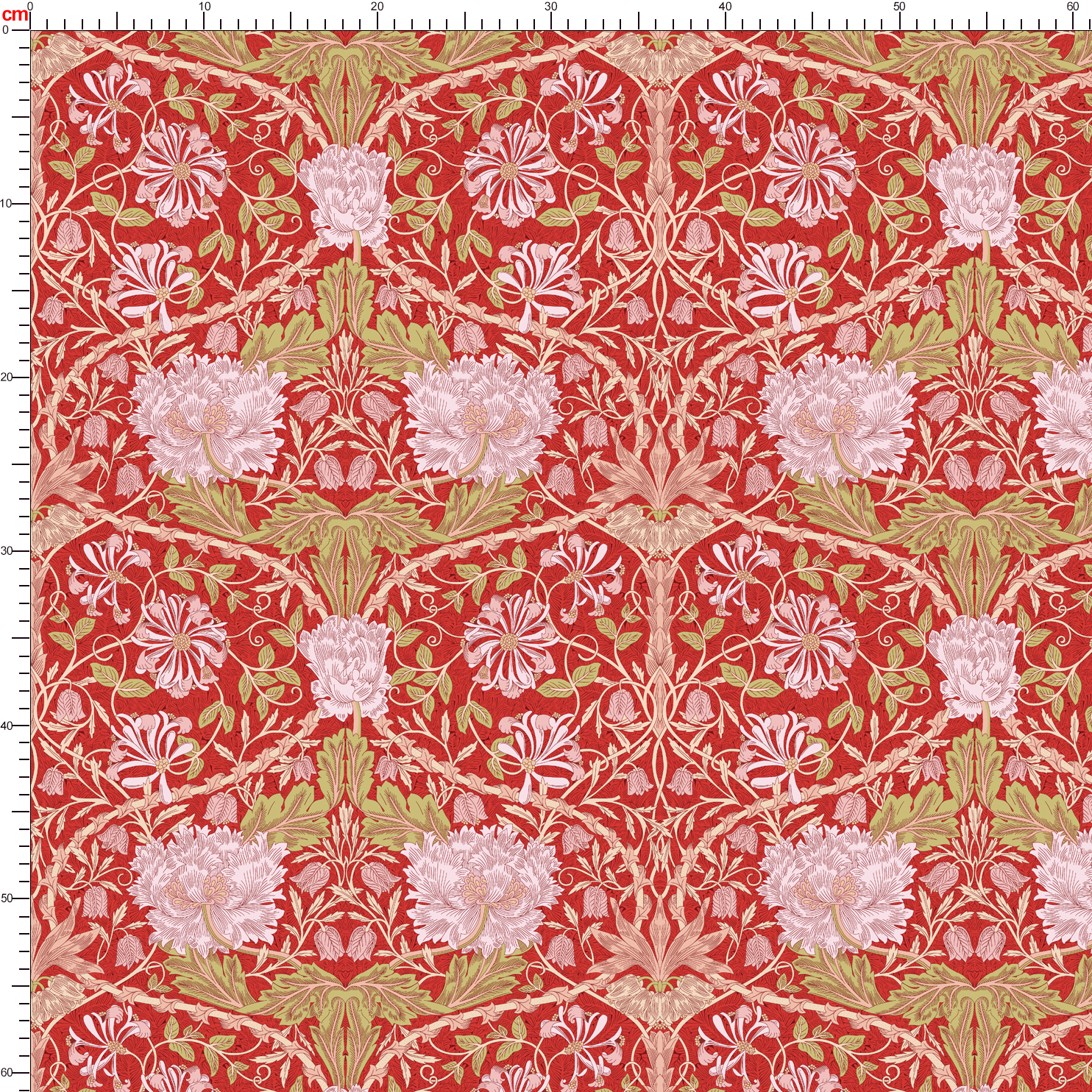 Multi Colorways Liberty Floral Seamless Print Patterns - Tailored Fabric Service by Prinstitch