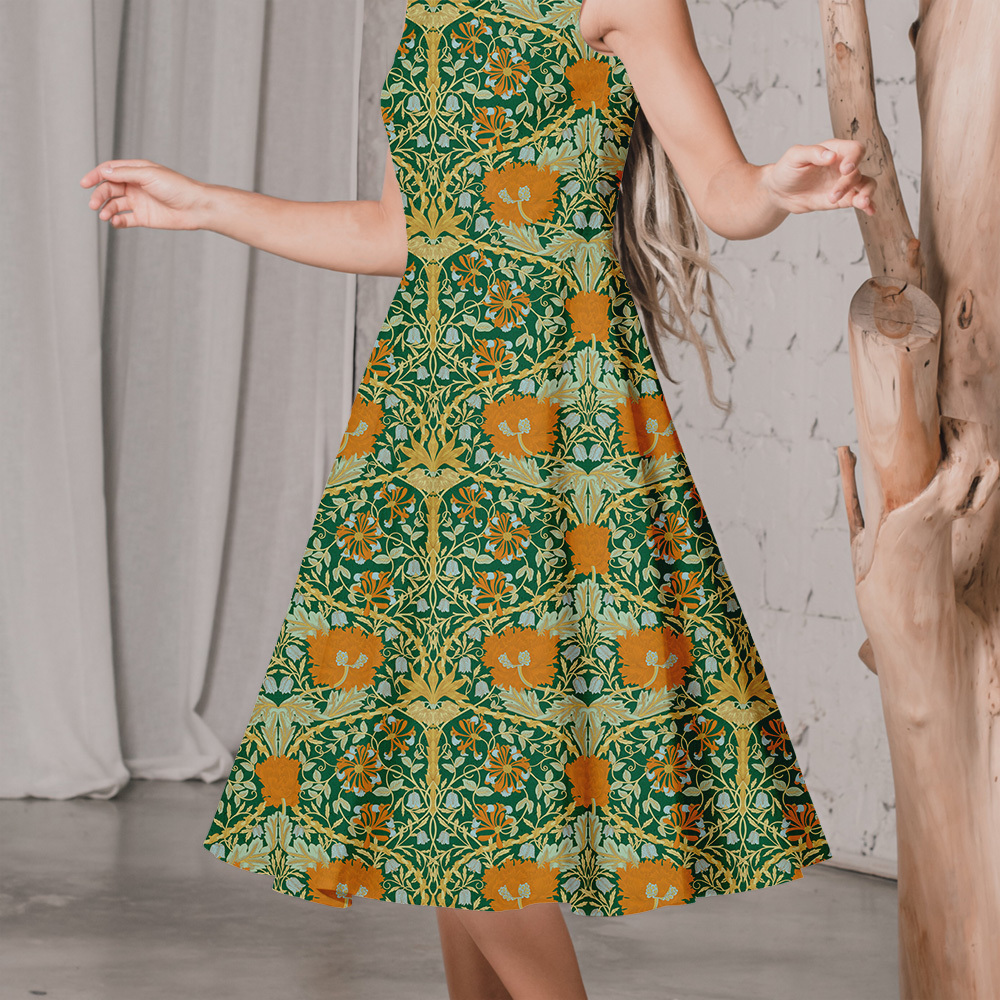 Multi Colorways Liberty Floral Seamless Print Patterns - Tailored Fabric Service by Prinstitch