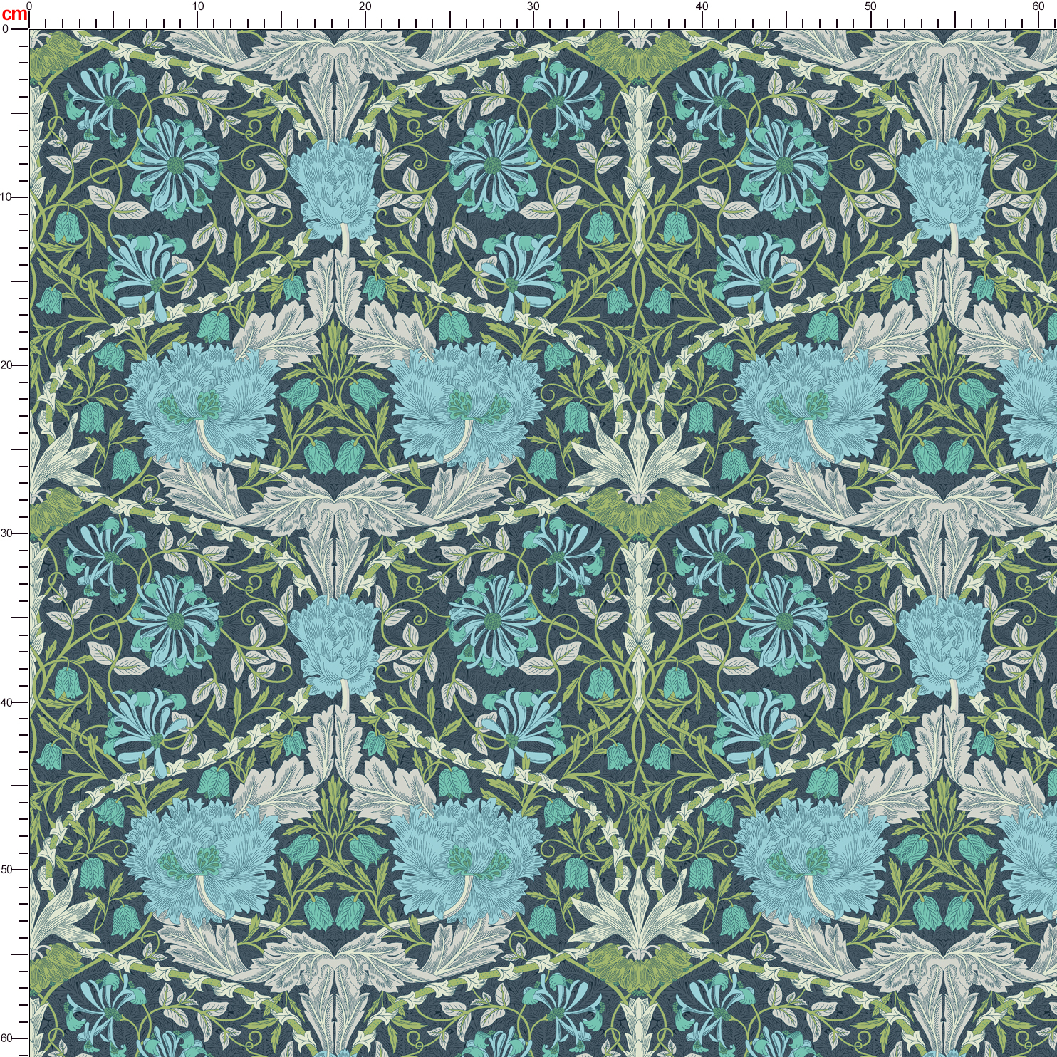 Multi Colorways Liberty Floral Seamless Print Patterns - Tailored Fabric Service by Prinstitch