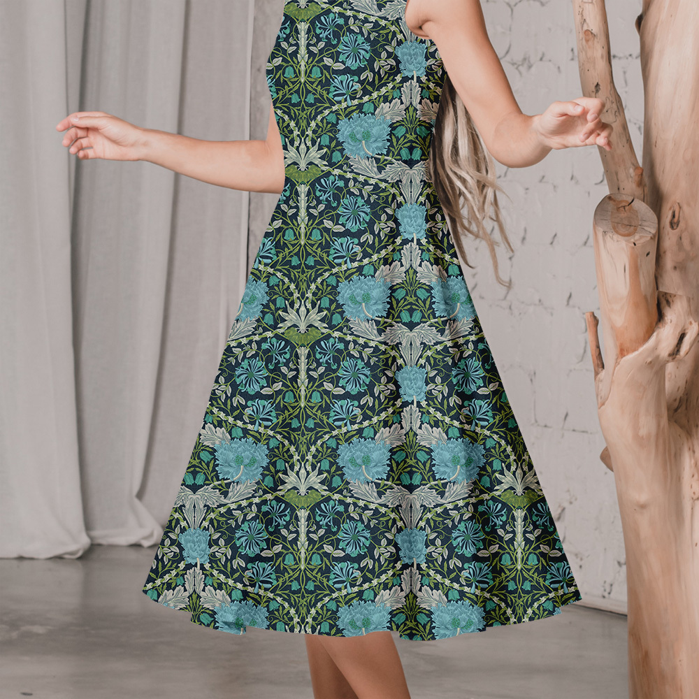 Multi Colorways Liberty Floral Seamless Print Patterns - Tailored Fabric Service by Prinstitch