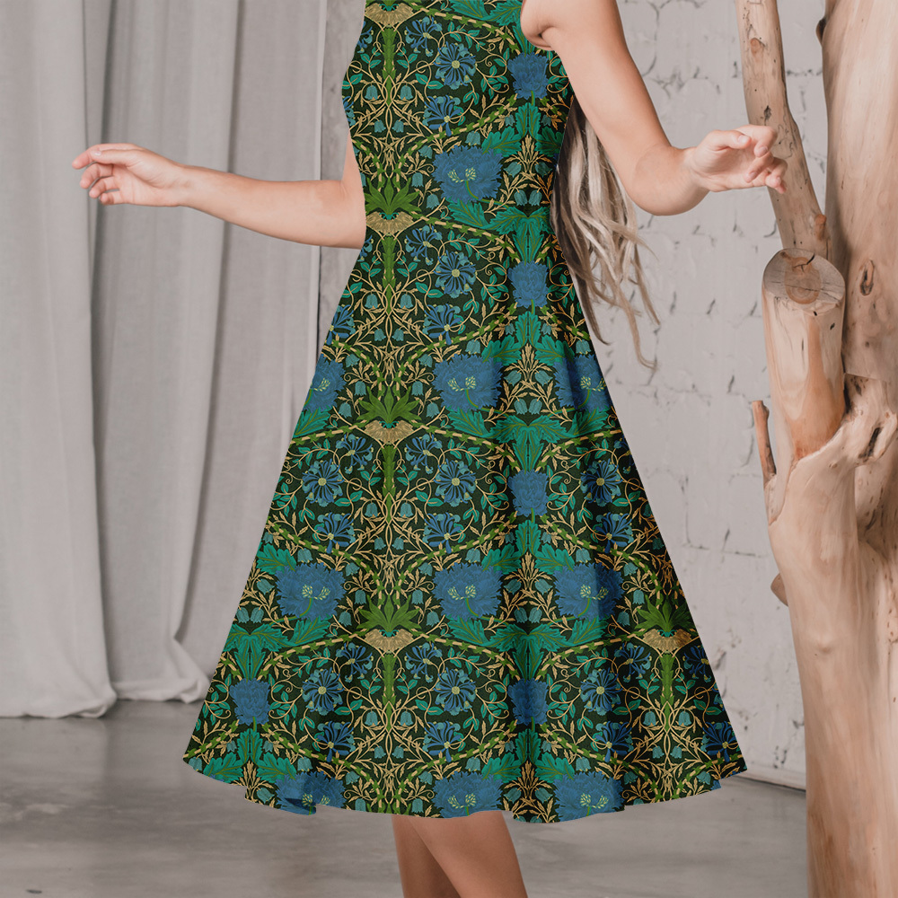 Multi Colorways Liberty Floral Seamless Print Patterns - Tailored Fabric Service by Prinstitch