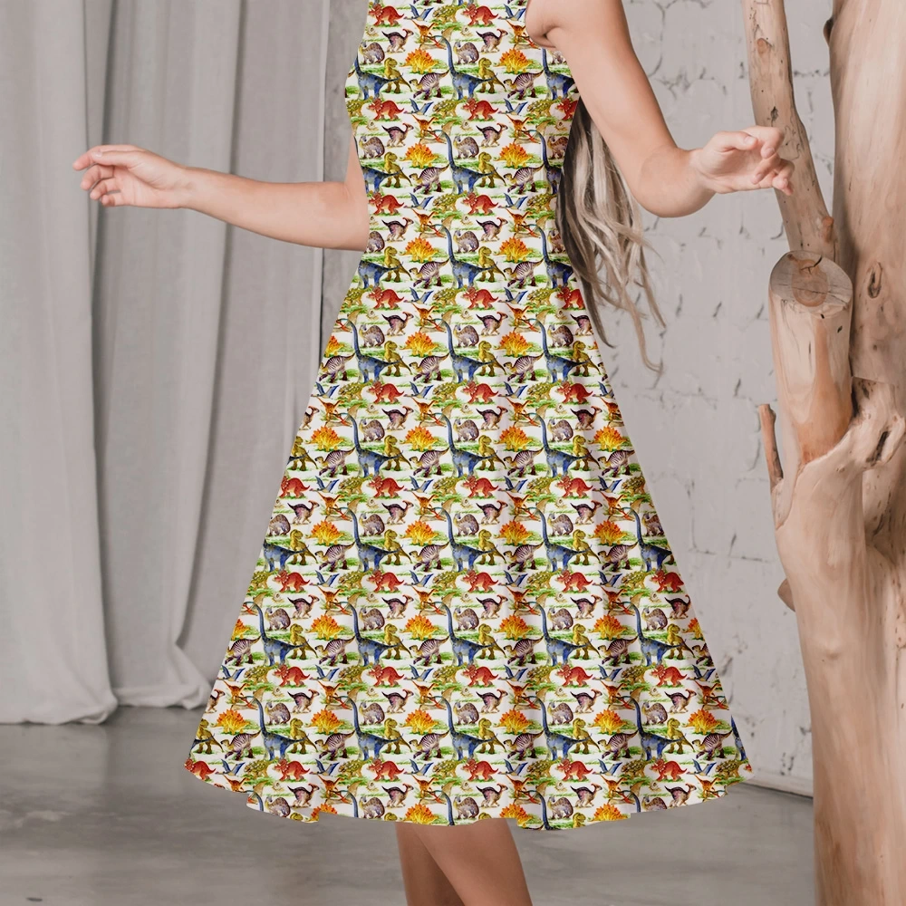 Personalized Cartoon Dinosaur Dragon Fabric Patterns - High - Quality Seamless Designs