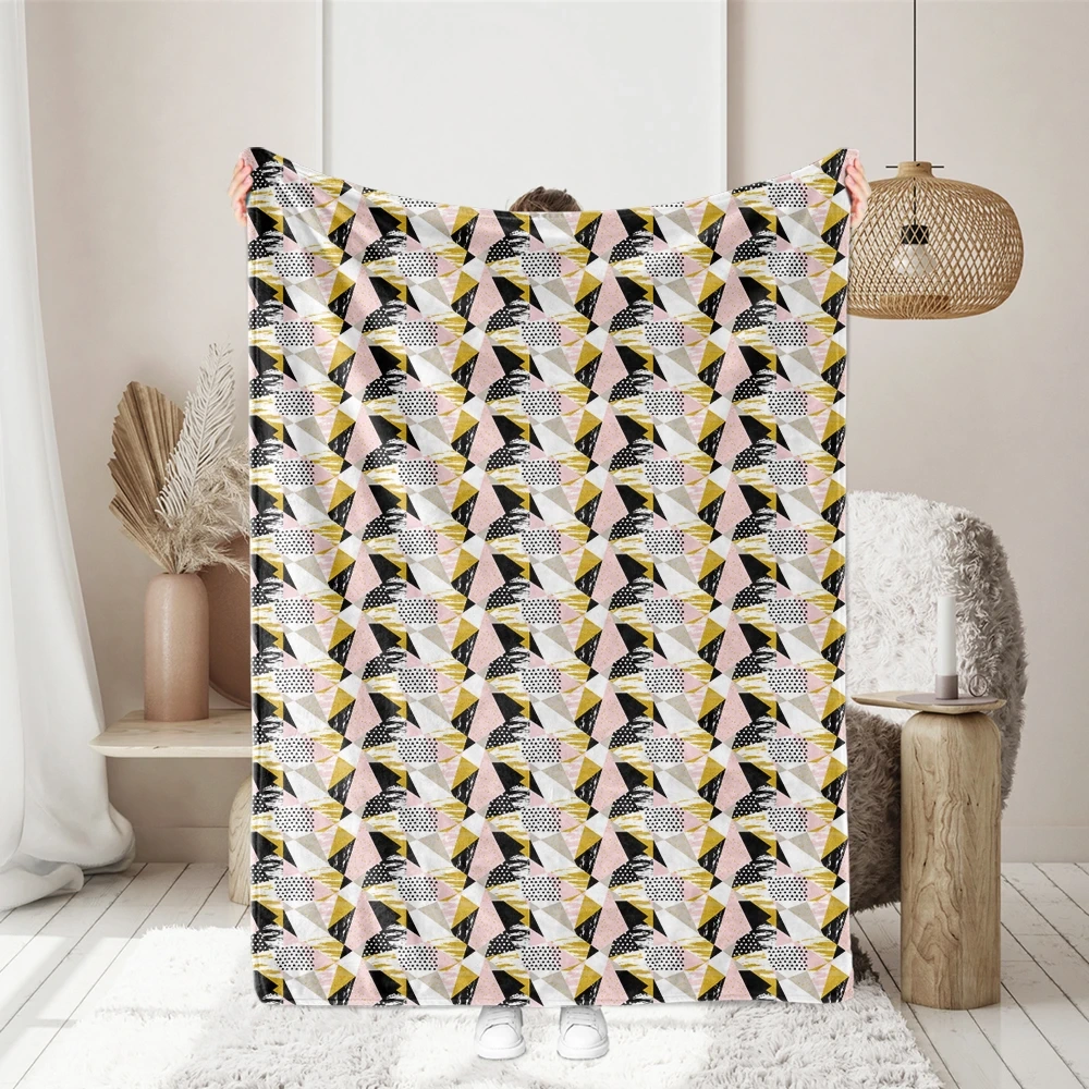 Custom Geometric Patterns Print Fabrics - Seamless Prints for Vibrant Creations