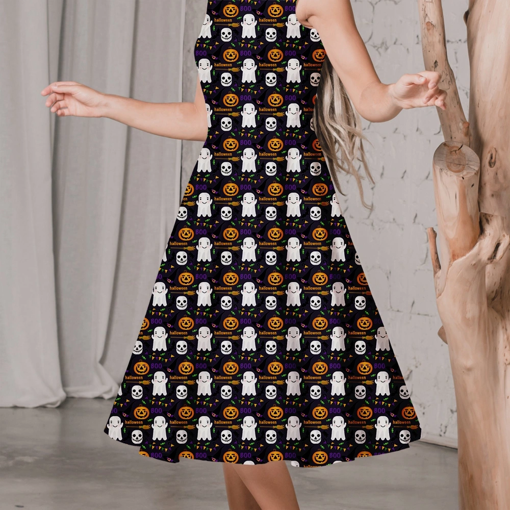 Custom Halloween Party Designs Fabric - Print On Demand for Seamless Fabric Patterns