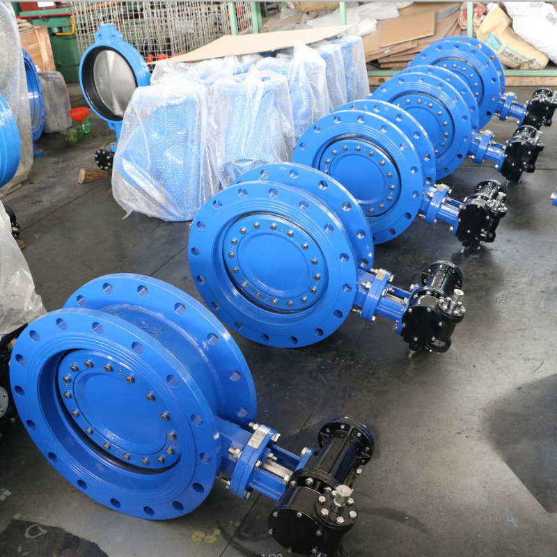 Double Eccentric Flange Butterfly Valve