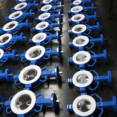 PTFE Lined Butterfly Valve