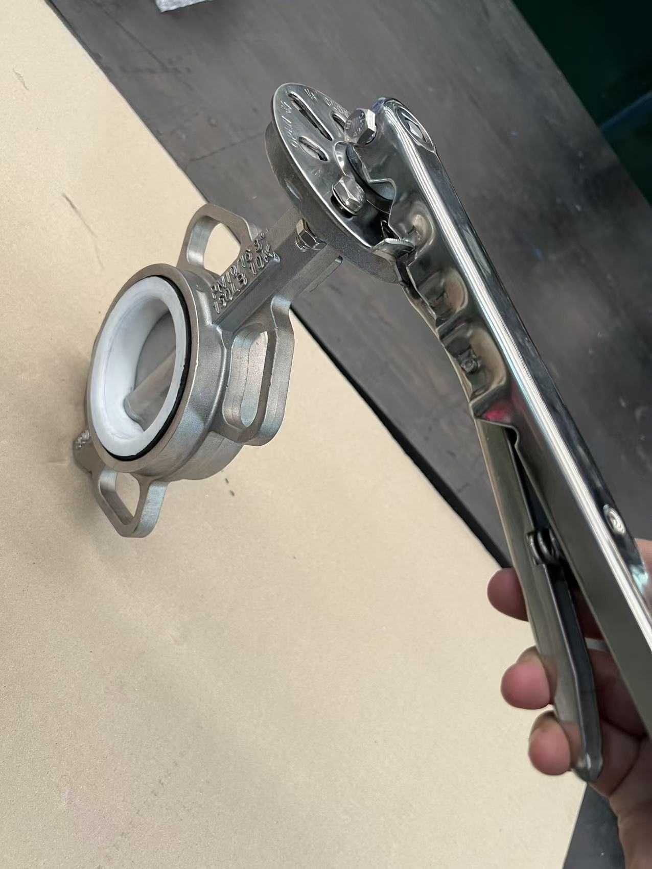 CF8M Stainless Steel  Wafer Lug Butterfly Valve