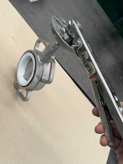 CF8M Stainless Steel  Wafer Lug Butterfly Valve