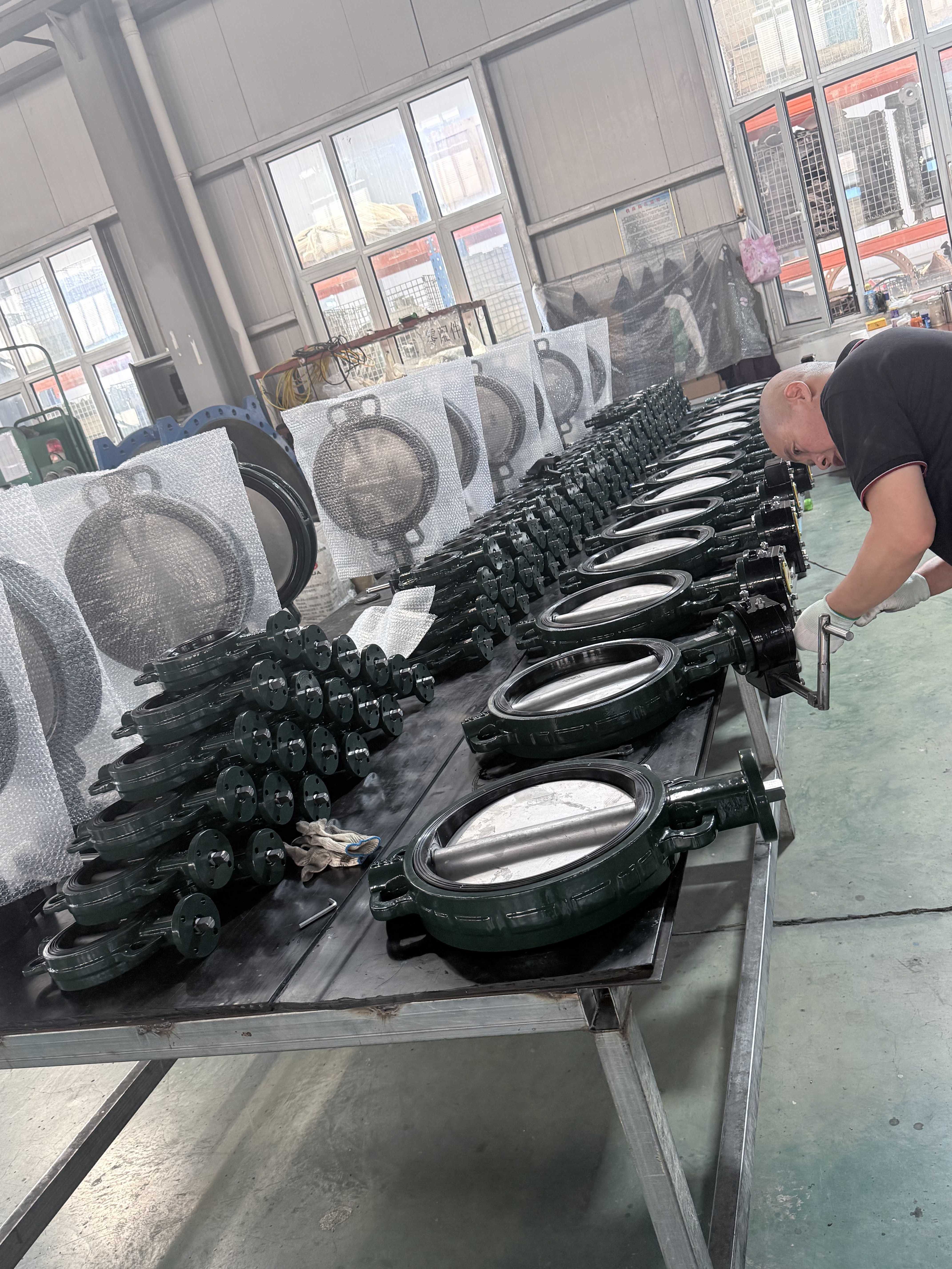 DN80 Wafer Butterfly Valve  3“  EPDM Seat, Ductile Iron Body,DN80 Wafer Butterfly Valve  3“  EPDM Seat, Ductile Iron Body,Laux Valve
