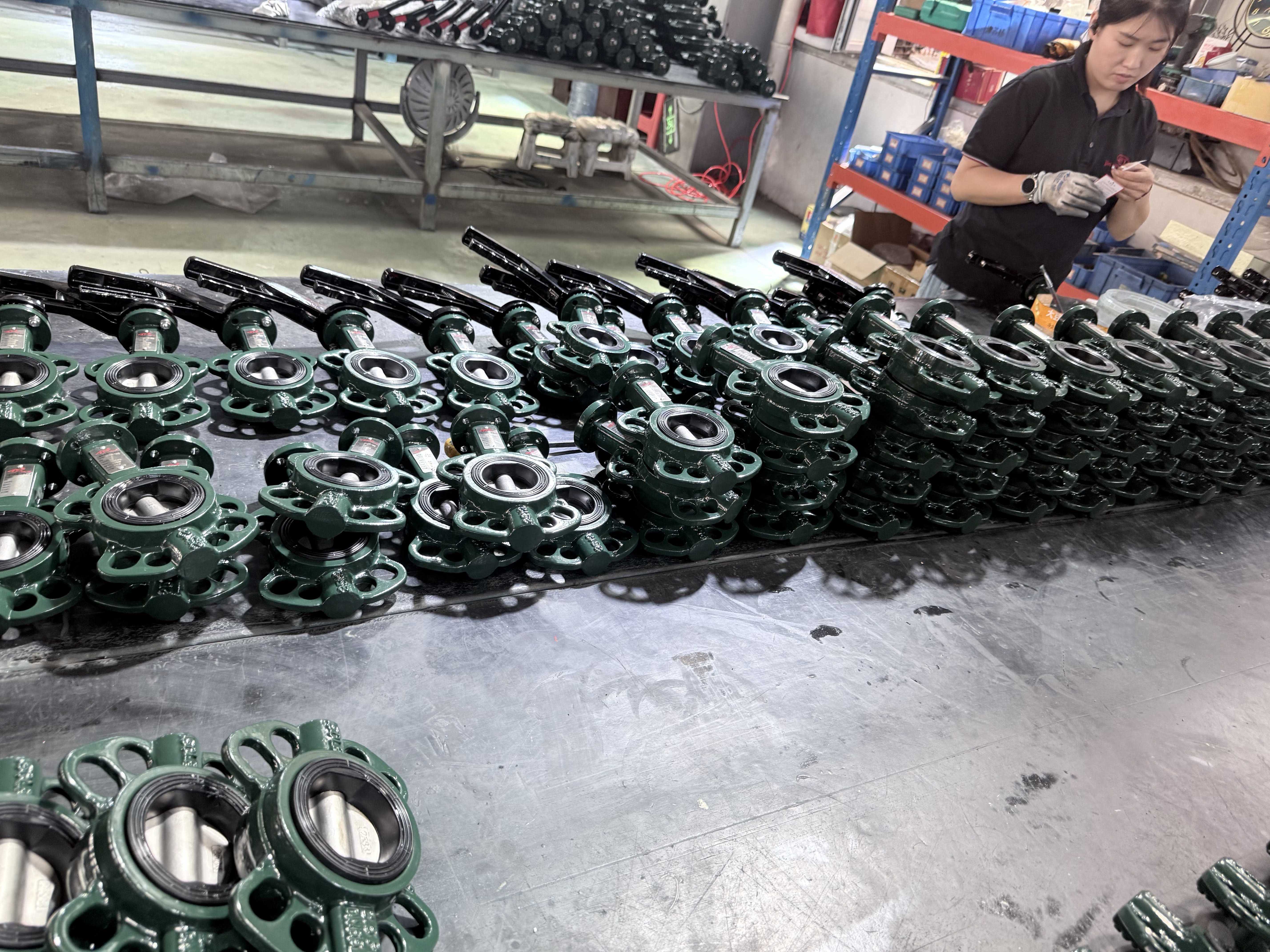 DN80 Wafer Butterfly Valve  3“  EPDM Seat, Ductile Iron Body,DN80 Wafer Butterfly Valve  3“  EPDM Seat, Ductile Iron Body,Laux Valve