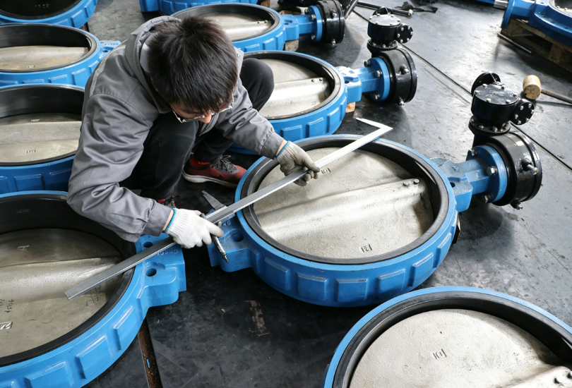 16" Wafer Butterfly Valve — Replaceable Cartridge Seat,16" Wafer Butterfly Valve Replaceable Seat | Laux Valve,Laux Valve