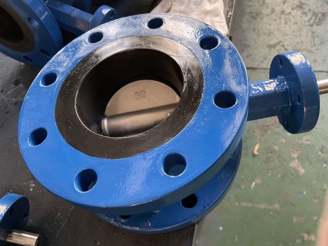 AWWA C504 Concentric Double Flange Butterfly Valve — Class 125, Vulcanized Seat, Flat Face