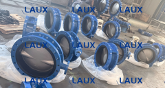 AWWA C504 Concentric Double Flange Butterfly Valve — Class 125, Vulcanized Seat, Flat Face
