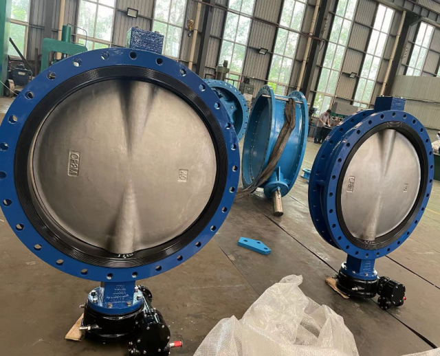 DN1000 PN10 U-Section Butterfly Valve Exchangeable Dovetail Anchored Seat |,DN1000 PN10 U-Section Butterfly Valve Exchangeable Dovetail Anchored Seat |,Válvula Laux