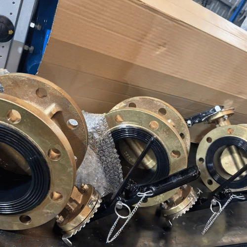 Concentric Double Flange Butterfly Valve Full Al-Bronze (C95800) Body & Disc – Seawater Service,Concentric Double Flange Butterfly Valve Full Al-Bronze (C95800) Body & Disc – Seawater Service,Válvula Laux