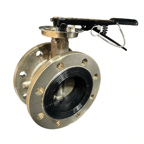 Concentric Double Flange Butterfly Valve Full Al-Bronze (C95800) Body & Disc – Seawater Service,Concentric Double Flange Butterfly Valve Full Al-Bronze (C95800) Body & Disc – Seawater Service,Válvula Laux