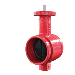Grooved End Butterfly Valve EPDM / NBR Fully Lined Disc – Quick Installation. Reliable Shut-Off.,Grooved End Butterfly Valve EPDM / NBR Fully Lined Disc – Quick Installation. Reliable Shut-Off.,Laux Valve