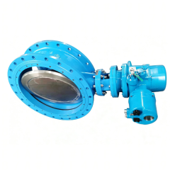 Double Offset Butterfly Valve CF8M Disc — High Performance Double Eccentric Flange Valve