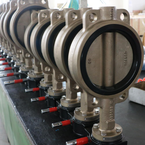 Al-Bronze Body C95800 Disc Wafer Butterfly Valve for Seawater