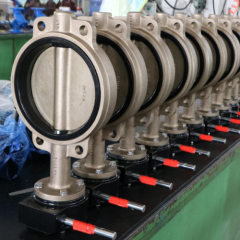 Al-Bronze Body C95800 Disc Wafer Butterfly Valve for Seawater