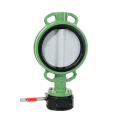 Wafer Butterfly Valve Nylon 11 Coated Disc NSF61 Certification Epoxy Coating