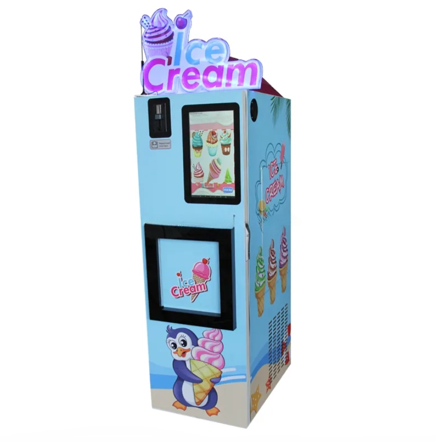 Coin Operated Fully automatic ice cream vending machine